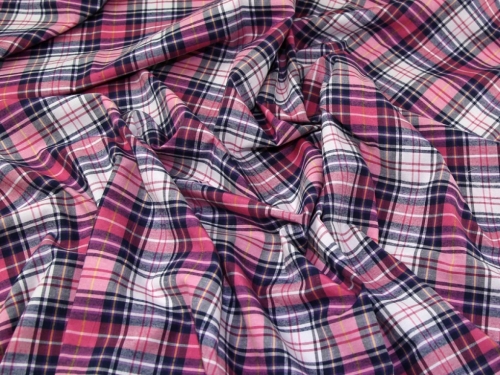 Just Love Women's Plaid Pajama Pants in 100% Cotton Jersey - Comfortable  Sleepwear for Women (Periwinkle - Plaid, X-Small)