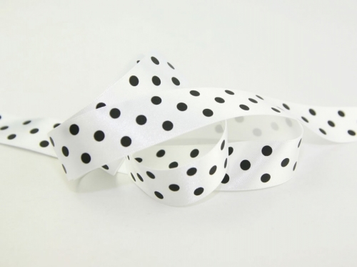 Berisfords Polka Dot Ribbon - 25mm (per metre)