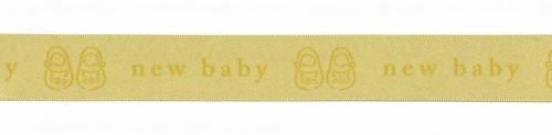 Berisfords New Baby Ribbon 4 Lemon