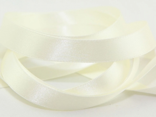 Berisfords Double Faced Satin Ribbon 419 Bridal White