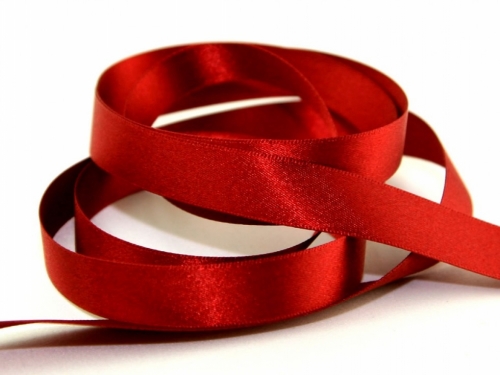 Berisfords Double Faced Satin Ribbon 908 Scarlet Berry