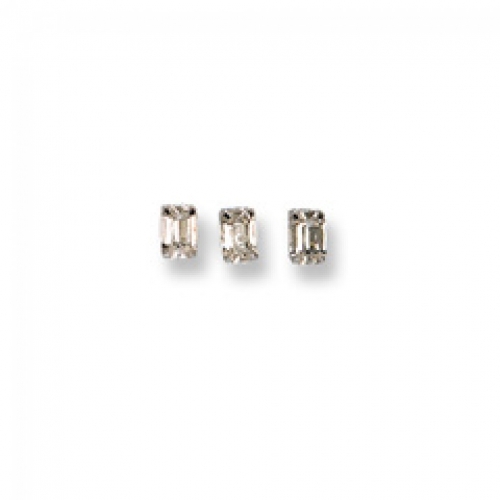 Trimits Sew On Rhinestone Crystals Silver