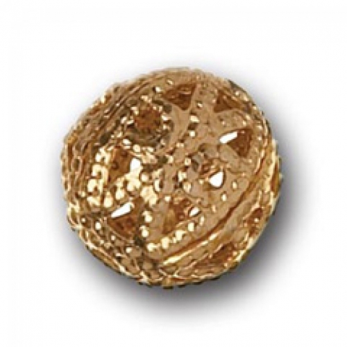 Trimits Filigree Bead Findings Gold