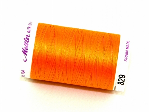 Mettler No 50 Silk Finish Quilting Thread 122 Pumpkin