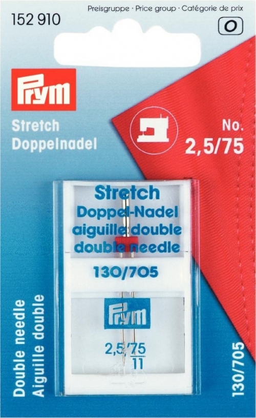 Prym Stretch Twin Sewing Machine Needles