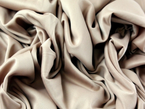 Minerva Core Range Medium Stretch Knit Lining Fabric Beige