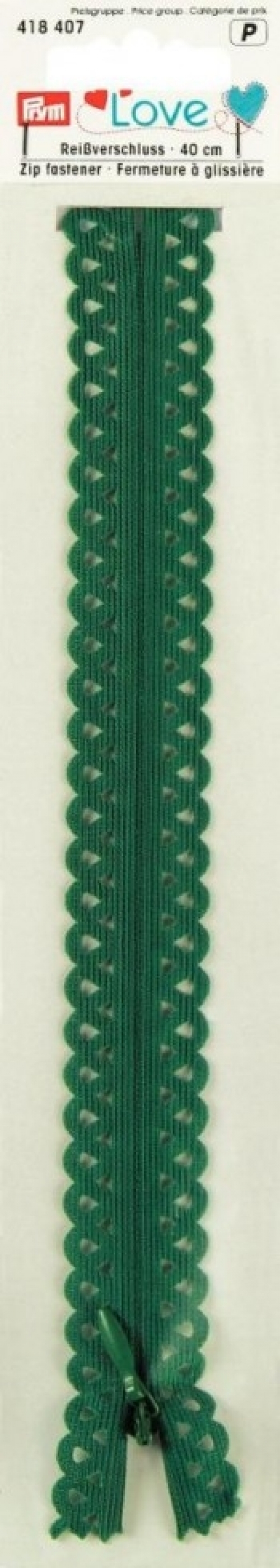 Prym Love Lace Dress Zips Emerald Green