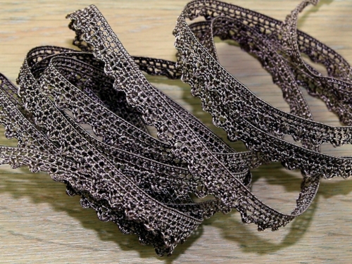 Rayon Edging Lace Trim Taupe