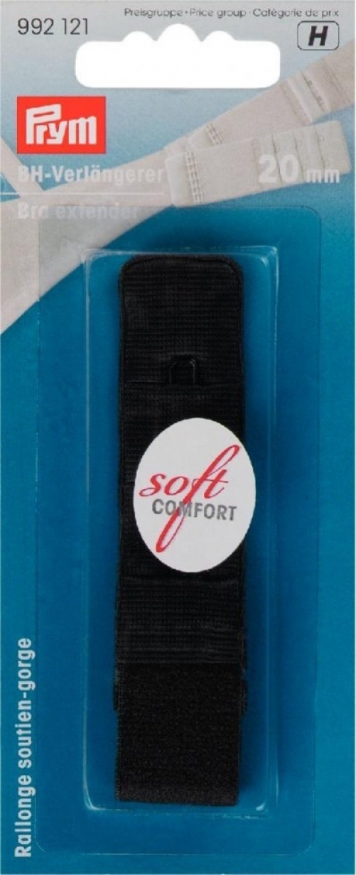 Prym Bra Extenders Black