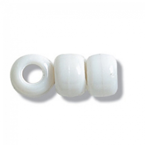Trimits Crow Beads White