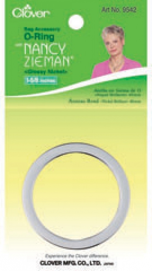 Clover Metal O Rings Glossy Nickel