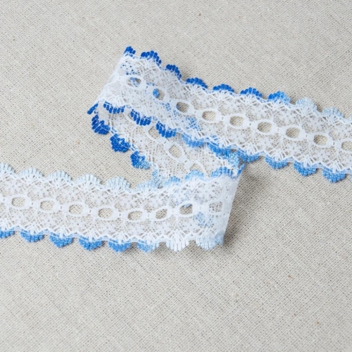 per 2 metres Minerva Crafts Eyelet Knitting in Lace Trimming