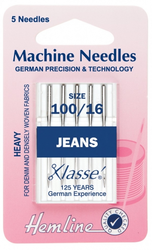 Hemline Jeans Sewing Machine Needles