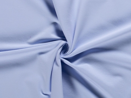 Minerva Core Range Light Loop Back French Terry Stretch Knit Fabric Light Blue