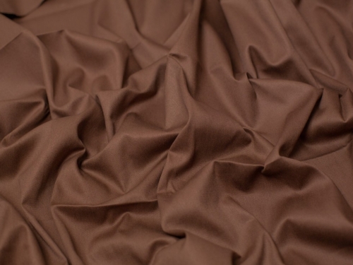 Minerva Core Range 100% Cotton Drill Fabric Brown