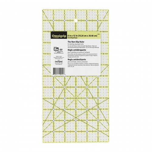 Prym Omnigrid Omnigrip Non Slip Quilting Ruler, 1270973