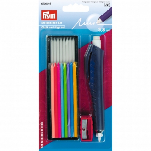 Prym Chalk Pen & Cartridge Set, 1150976