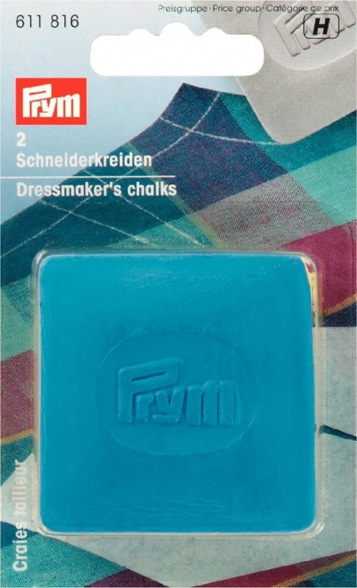 Prym Dressmakers Chalk Slabs Yellow & Blue