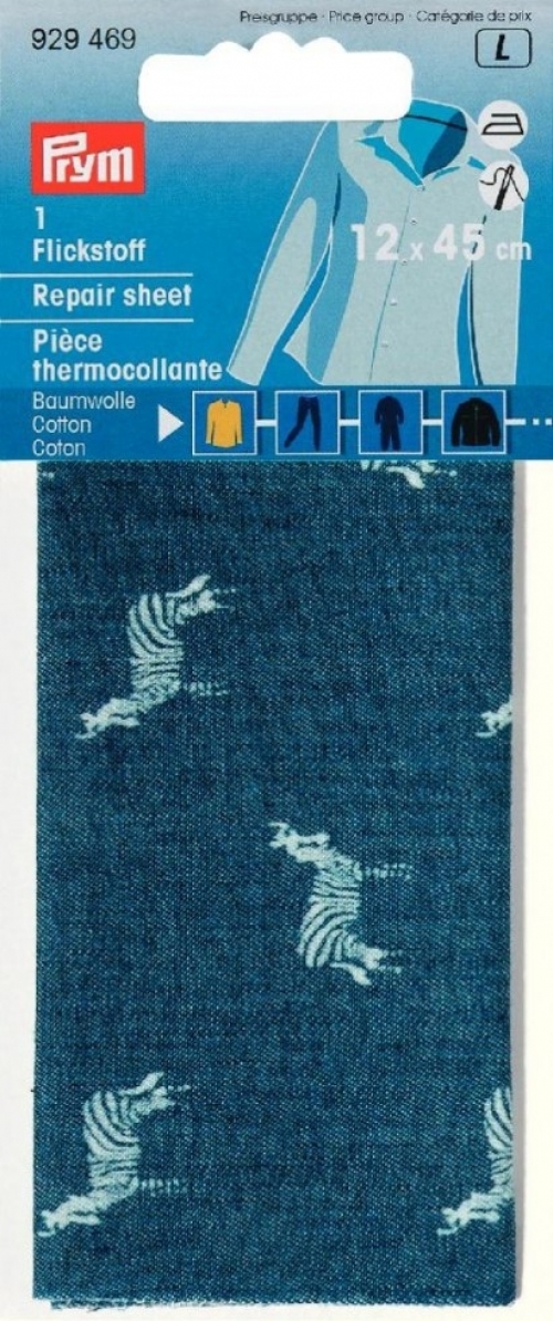 Prym Repair Fabric Denim Blue