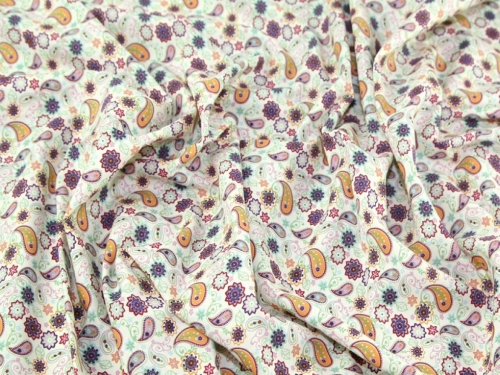 Cotton Lawn Fabric Purple