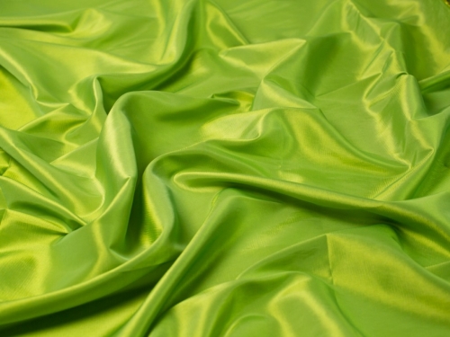 Two Tone Shot Taffeta Fabric Lime Green