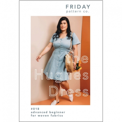 Friday Pattern Company Paper Sewing Pattern Hughes Dress