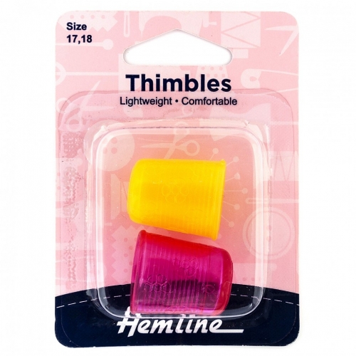 Hemline Lightweight Thimbles