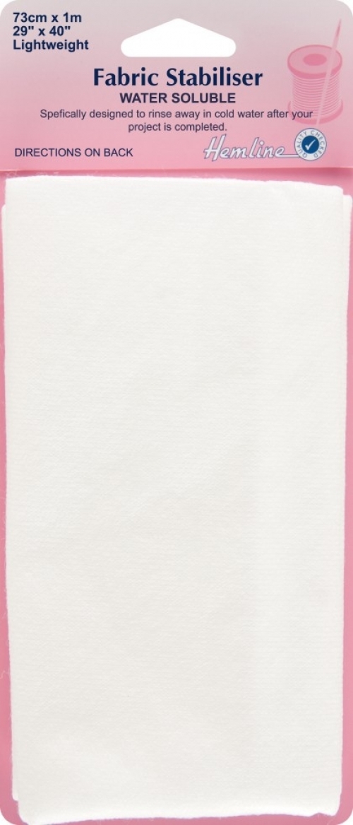 White Hemline water-soluble fabric pencil. For sewing and quilting