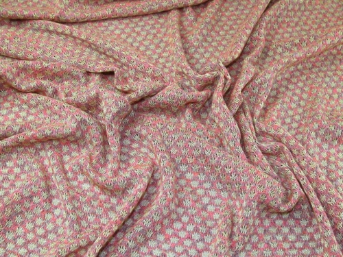 pink and gold sweater