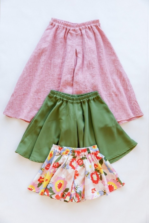 Mini Tania Culottes - 3-12 Yrs - Megan Nielsen Patterns - Sewing Pattern Mini Tania Culottes - 3-12 Yrs - Megan Nielsen Patterns - Sewing Pattern