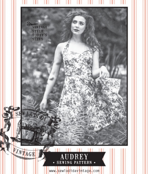 Sew La Di Da Vintage Paper Sewing Pattern Audrey Dress