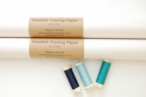 Swedish Tracing Paper - 10 yards - 29 wide Sew-able Pattern Paper - Sold  by the 10 yard roll (1907) M409.03