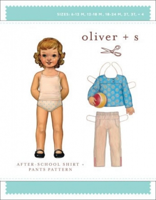 Oliver + S Paper Sewing Pattern Shirt & Pants
