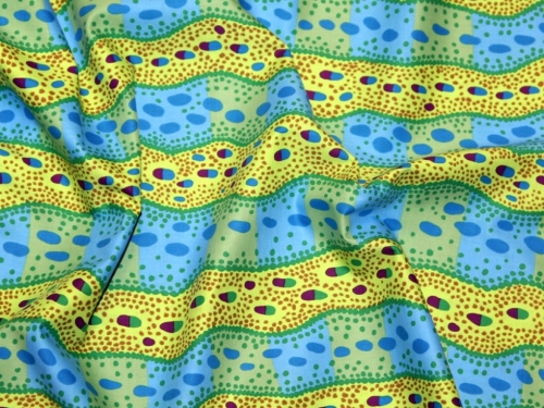 Free Spirit 100% Cotton Poplin Fabric Green