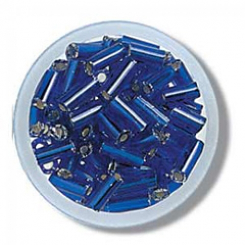 Trimits Glass Bugle Beads Royal