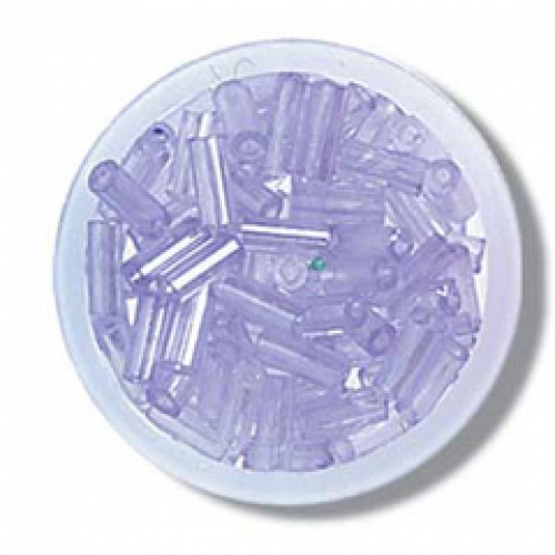Trimits Glass Bugle Beads Lilac