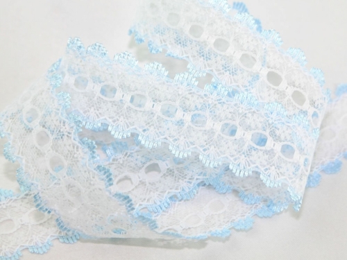 Essential Trimmings Eyelet Knitting in Lace Trim, 1225826