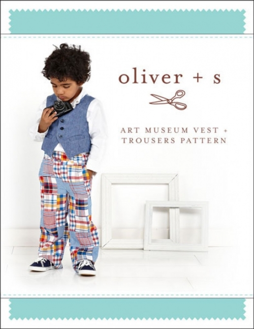 Oliver + S Paper Sewing Pattern Vest & Trousers