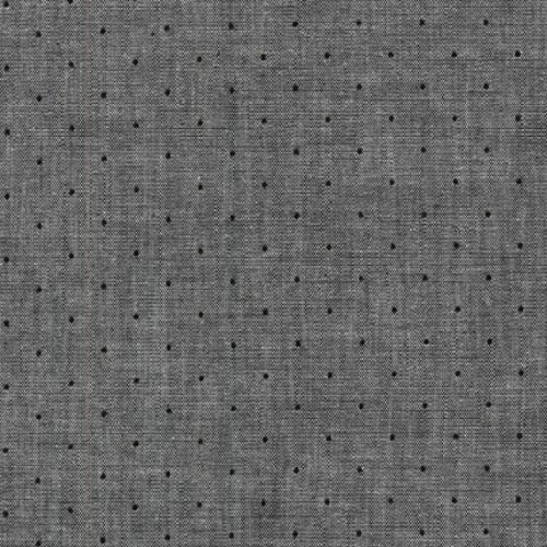 Grey Chambray Fabric  Chambray Cotton Fabric - 100% Cotton