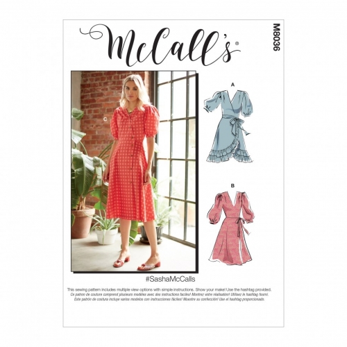 McCalls Paper Sewing Pattern 7360, 1012006