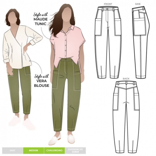 Style Arc Paper Sewing Pattern Victor Jean