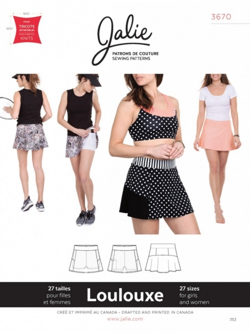 Sportswear patterns – Jalie