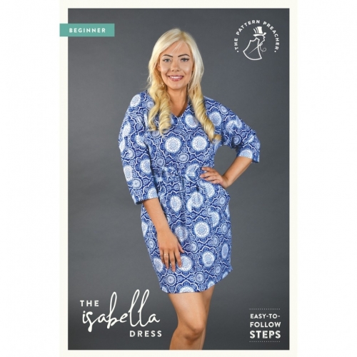 The Pattern Preacher Paper Sewing Pattern Isabella Dress