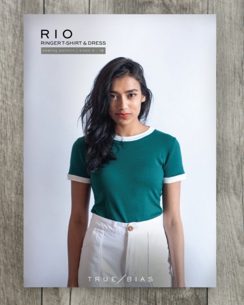 Rio RInger T-Shirt & Dress Pattern - True Bias Rio RInger T-Shirt & Dress Pattern - True Bias