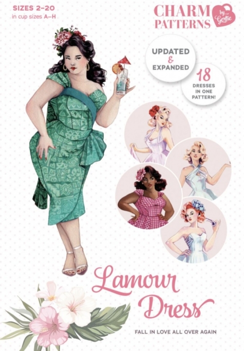 Charm Patterns Paper Sewing Pattern Cinch It Dress, 1252691