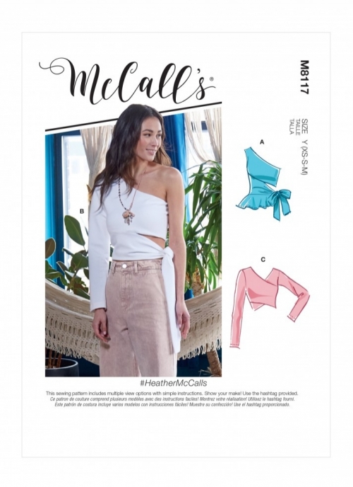 McCalls Paper Sewing Pattern 8117