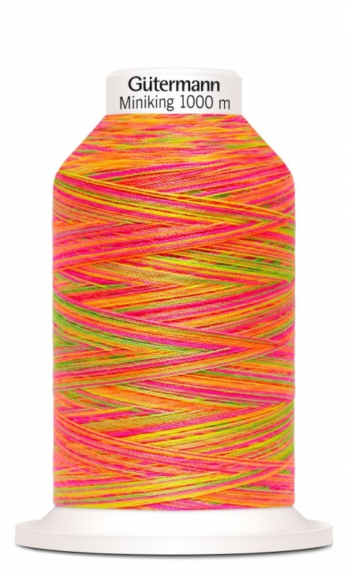 Gutermann Multicolour Miniking Overlocker Thread 9878