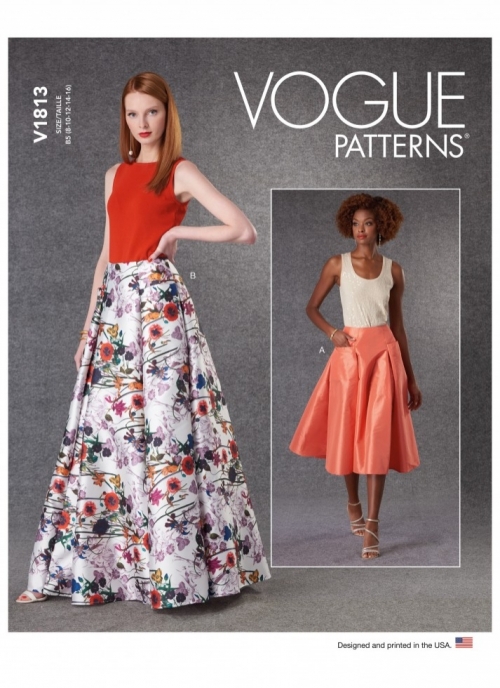 Vogue Paper Sewing Pattern 1813