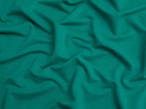 Minerva Core Range Recycled Loop Back French Terry Stretch Knit Fabric Petrol
