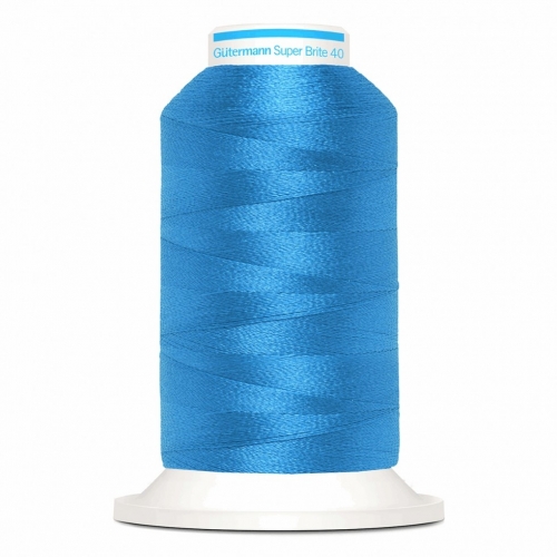 Gutermann Super Brite Polyester 40 Embroidery Thread 5801